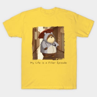 My Life is a Filler Episode Chibi Anime T-Shirt
